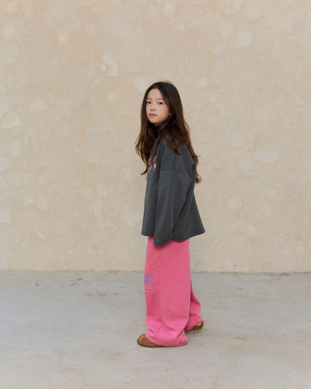 Pantaloni Pink Castl